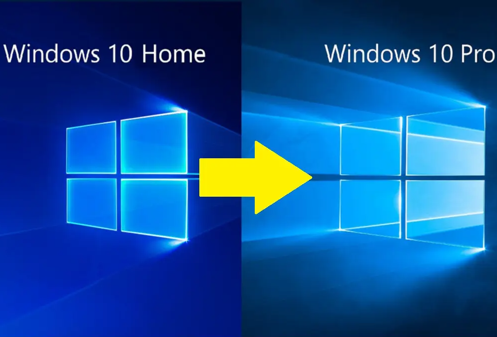 Pasar de Home a Pro Windows