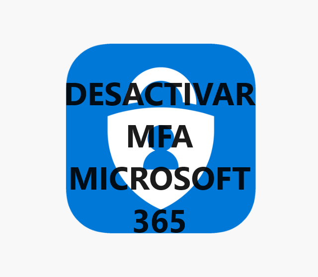 Desactivar o resetear información de contacto cuenta MS 365